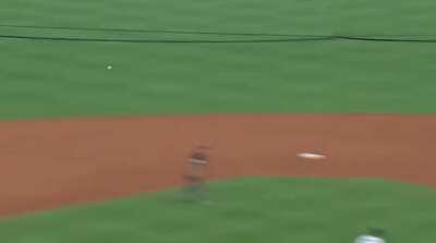 Astros Michael Brantley making diving catch and turning it into a double play in ALCS game 6