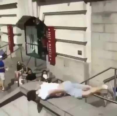 You can see his regret mid-flight