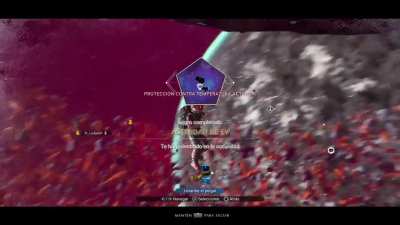 Some poor guy got stuck in one of our corvette's landing gear