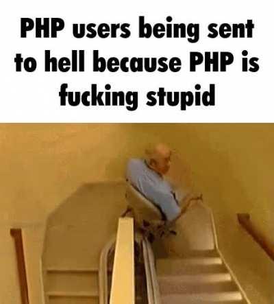 fuck php all my homies hate php