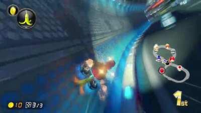 Nearly skipped half a lap there