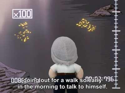 Spying on Kaworu plush