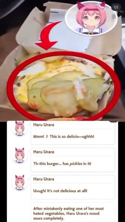 Haru you cant say that