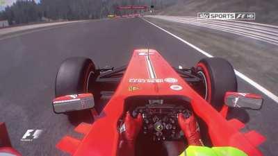 Testing RedBull Ring on F1 2013