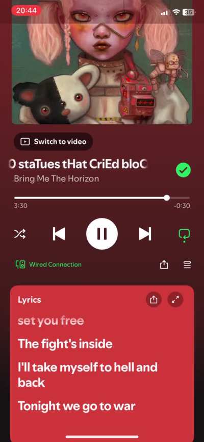 Top 10 ending interlude change