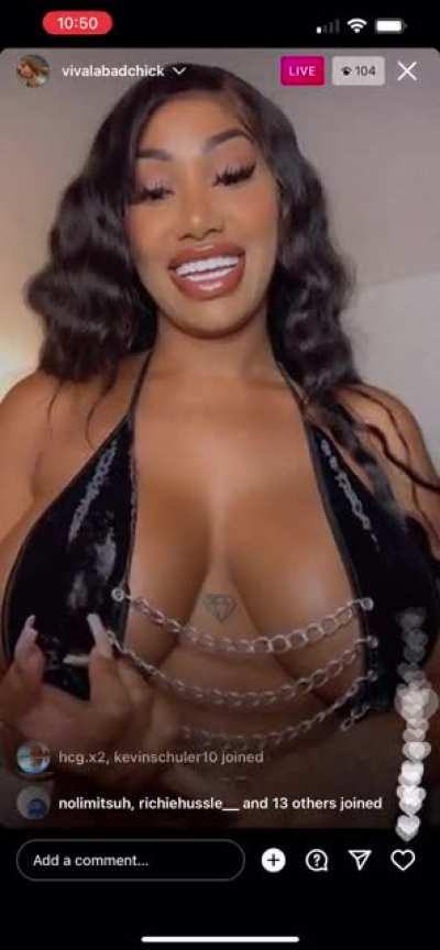 vivalabadchick (Katt Leya) live 4/16 PT 1