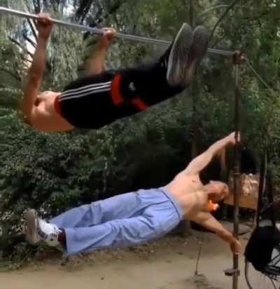 Some Really Athletic and in Shape Elderly