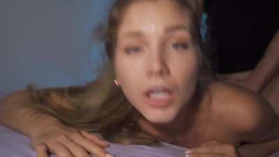 Wasn't expecting her insides to be pounded so hard