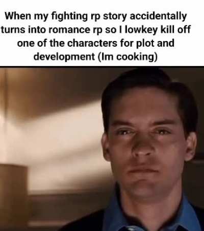 It's for the progression I swear