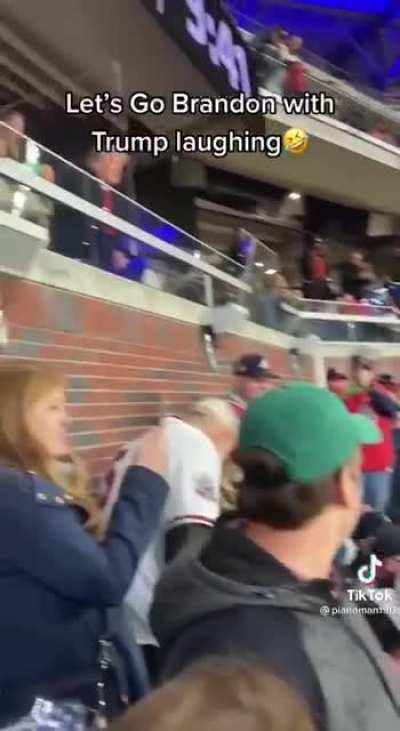 Let’s Go Brandon with Trump laughing 🤣