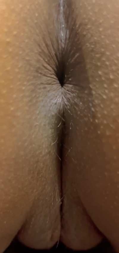 closeup of my asshole