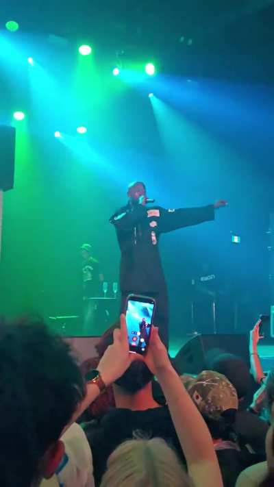 Lemon Pepper Steppers and Shangri La in Toronto last night. Alfredo 2 tracks went so hard live 🍜