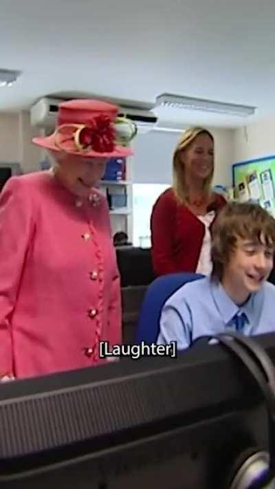 it's only the queen pointing out your algebra mistake