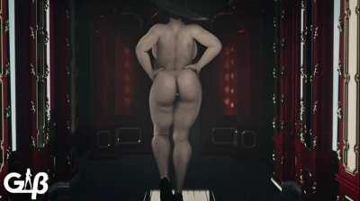 lady D naked walk (GeneralButch)