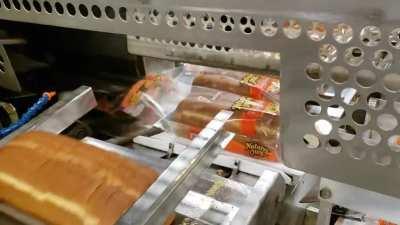 Bread getting bagged