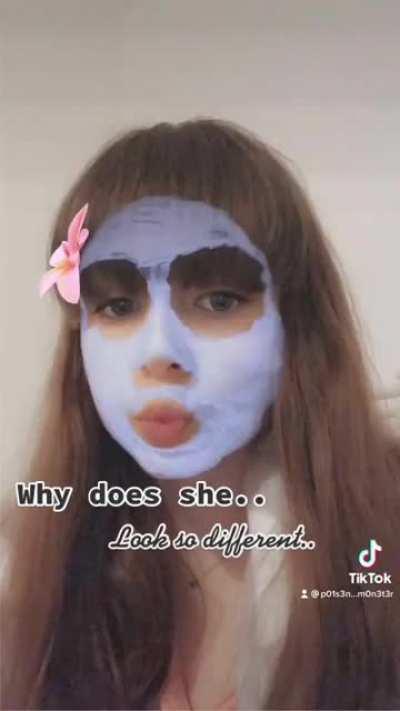 might be the hair idfk