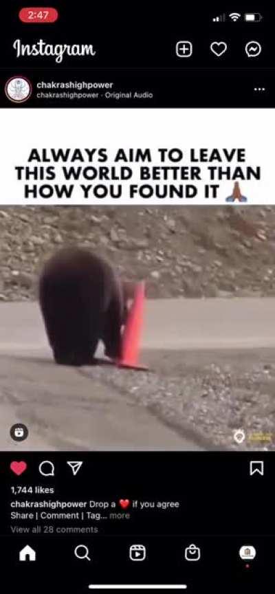 Be the change you wanna see.