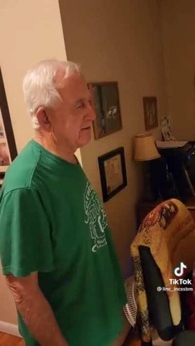 Who put their grandparents up to this