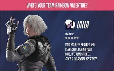 Pause (or screenshot) to reveal your Siege Valentine <3