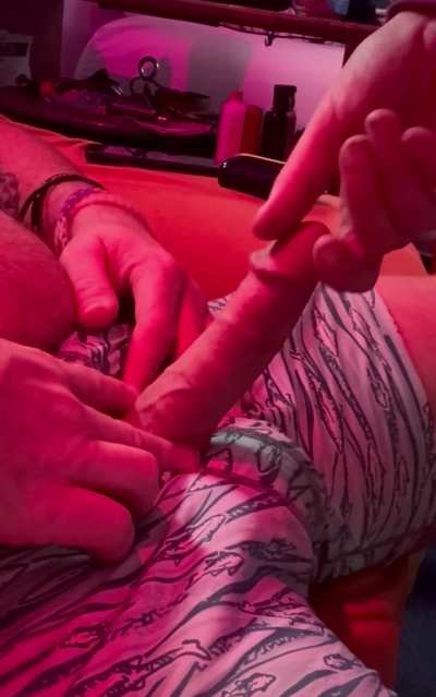 A light touch hand job