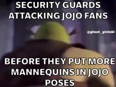 B-but security guard-san, it's a crazy noisy bizarre prank