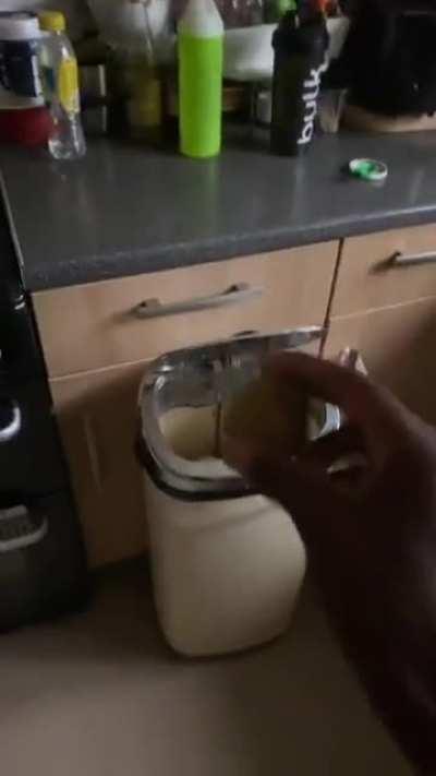 > you're on 3rd plat and you think you're throwing a piece of fruit in the bin