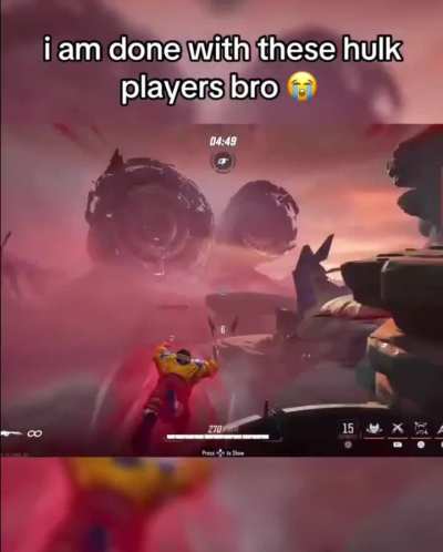 The most powerful stare down 