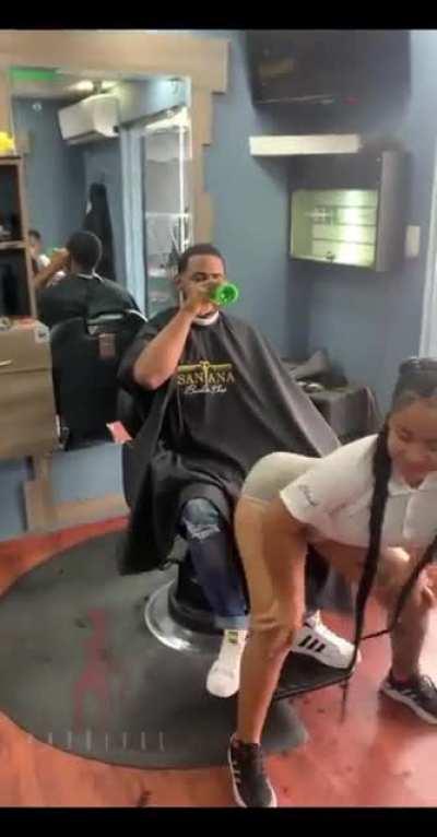 My Barber Shop is Better than yours Bro🔥🔥🥵💃🏽💯