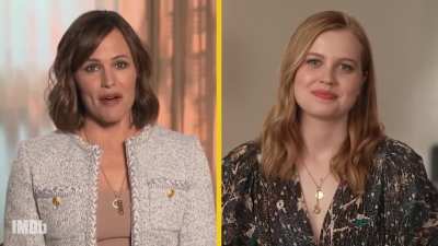 With Jennifer Garner, reminiscing about 