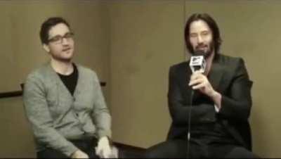 conducting an interview