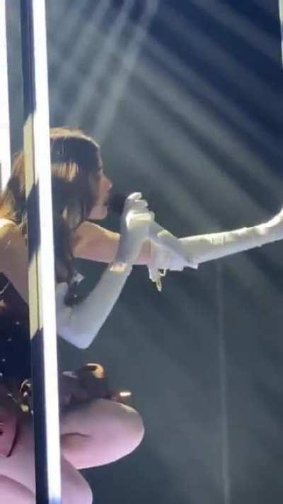 At Brussels performing Selfish