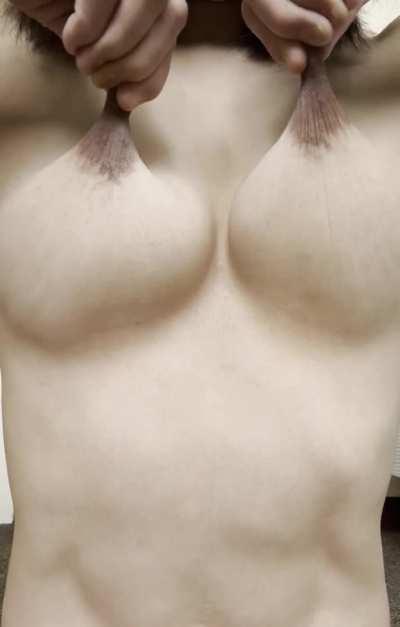 This is how I want you to play with my tits