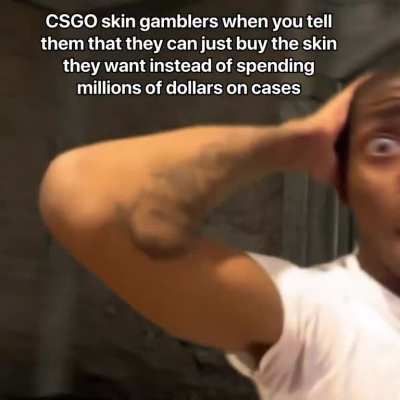 They never realized this