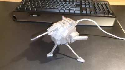 Found the 3D files and improved it. Couldn't walk past it.