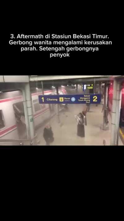 Stiched video of the accident between Vinfast-KRL-Argo Bromo