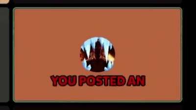 My man got so angry he lost the plot