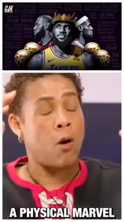 Basketball legend, Cheryl Miller, ranks LeBron over Michael Jordan & Kobe in the GOAT Debate