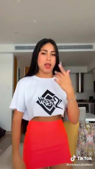 Crop tops are great (with nip slip)