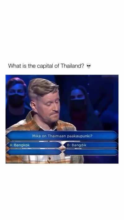 What is the capital of Thailand?