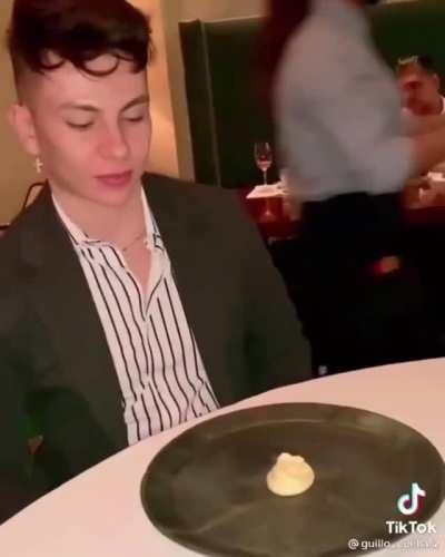 when the waiter is a tease