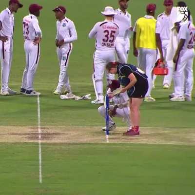 Kavem Hodge takes review for the bail change.