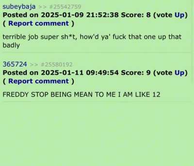 terrible job super sh*t