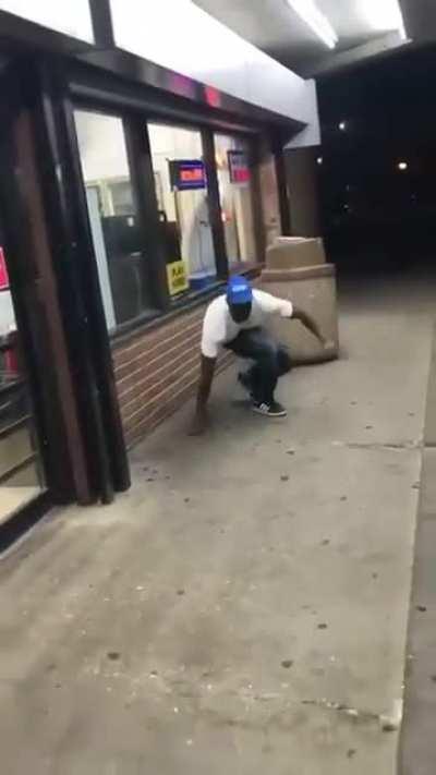 Unc wit the drive by😦