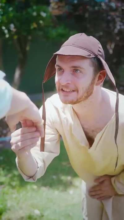 Pledging loyalty to the French King