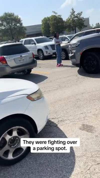 to save a parking spot