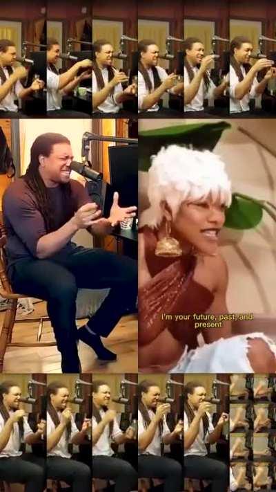 When creativity meets vocal talent.