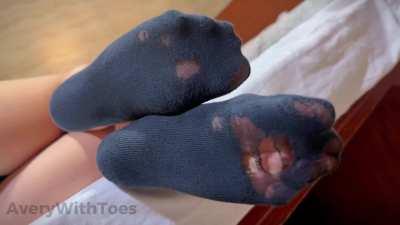 I treat my toes better than my socks