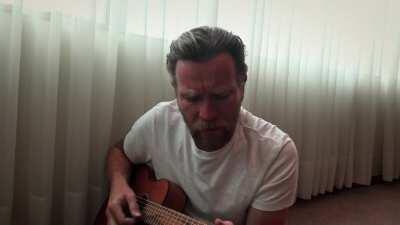 Ewan McGregor covering Endlessly in his new series 