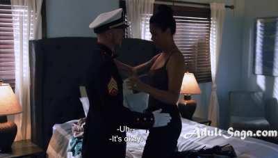 Fucking Stepson In Her Late Husbands Uniform