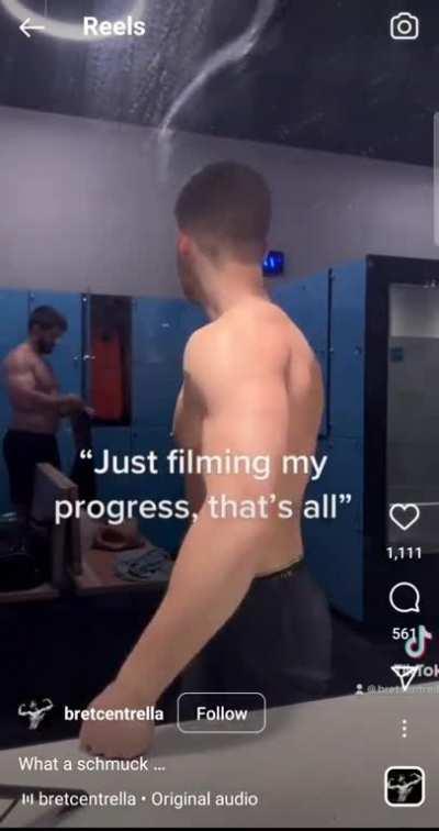 This guy's progress is more important than their privacy